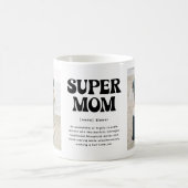 Super-Mama-Definition 2 Foto Kaffeetasse (Mittel)