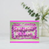 Super Mama Design für Mütter Tag und Geburtstag Postkarte (Stehend Vorderseite)