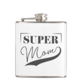 Super Mama Flachmann (Vorderseite)