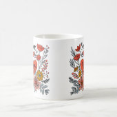 Super Mama Floral Tasse (Mittel)