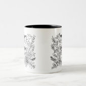 Super Mama Floral Tasse (Mittel)