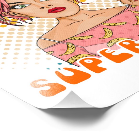 Super Mama Fotodruck (Ecke)