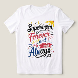 Super Mama - für immer und immer Tri-Blend Shirt