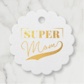 Super Mama Geschenkanhänger (Vorderseite)