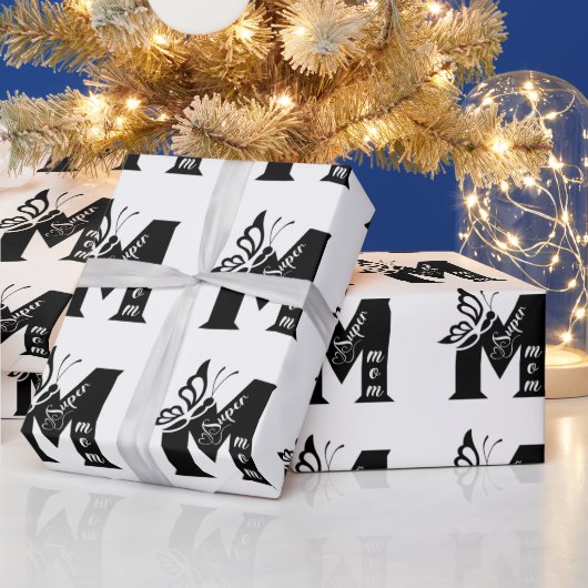 Super-Mama-Geschenkverpackung | Muttertag-Geschenk Geschenkpapier (Feiertage)