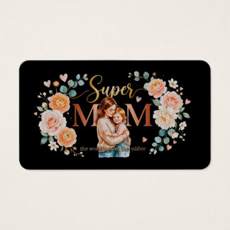 Super-Mama-Grußkarte 💖Profilkarte