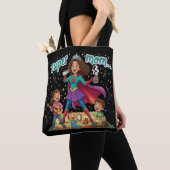 Super-Mama-Heldin - Muttertagsfeier Tasche (Von Nahem)
