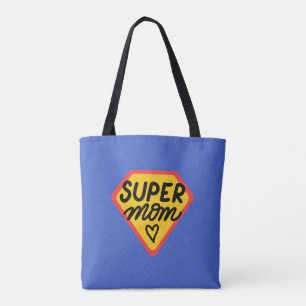 Super Mama Hero Mother Funny Mothers Day Geschenke Tasche