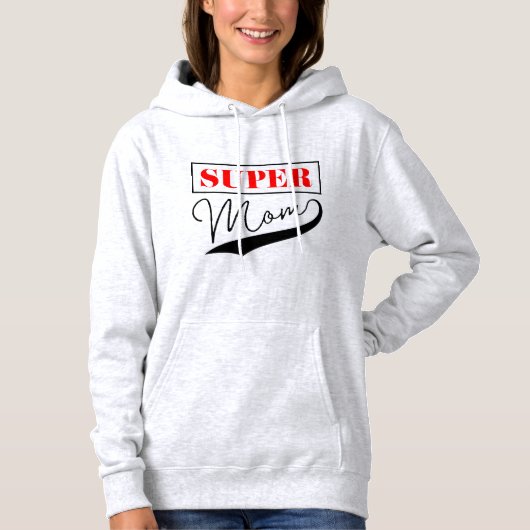 Super Mama Hoodie (Vorderseite)