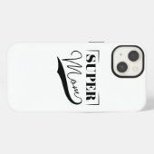 Super Mama iPhone Hülle (Rückseite (Horizontal))