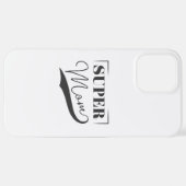 Super Mama iPhone Hülle (Hinten horizontal)