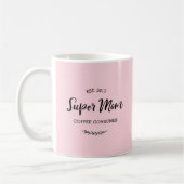 Super-Mama-Kaffeekonsument-Tasse Kaffeetasse (Links)
