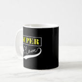 Super Mama Kaffeetasse (Vorderseite Links)