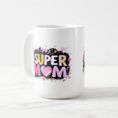 Super-Mama Kaffeetasse (Vorderseite Links)