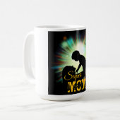Super MAMA- Kaffeetasse (Vorderseite Links)