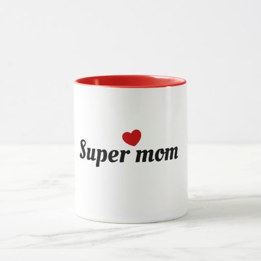 Super-Mama-Kaffeetasse | Kaffeetasse | Geschenk fü (Zentrum)