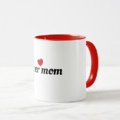 Super-Mama-Kaffeetasse | Kaffeetasse | Geschenk fü (VorderseiteRechts)