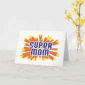 Super Mama Karte (Gelbe Blume)