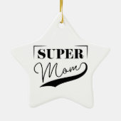 Super Mama Keramik Ornament (Hinten)