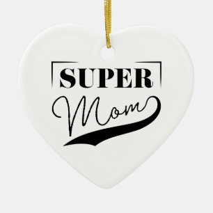 Super Mama Keramik Ornament
