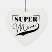 Super Mama Keramik Ornament (Hinten)
