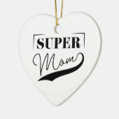 Super Mama Keramik Ornament (Links)