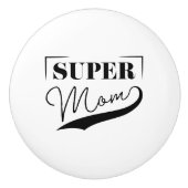 Super Mama Keramikknauf (Vorderseite)