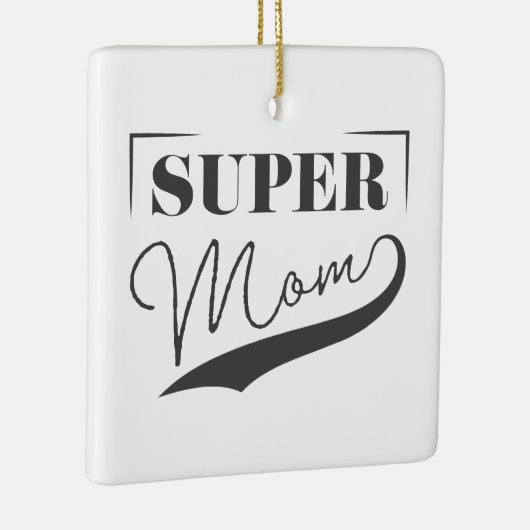 Super Mama Keramikornament (Rechts)