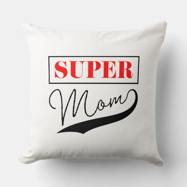 Super Mama Kissen (Vorderseite)