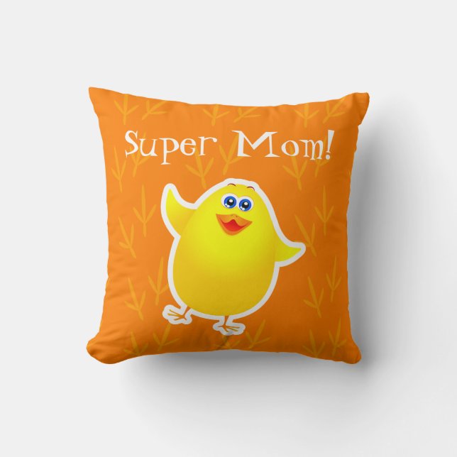 Super Mama! Kissen (Vorderseite)