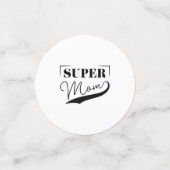 Super Mama Konfetti (Klein Vorderseite)