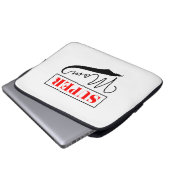 Super Mama Laptopschutzhülle (Vorne Knopf)