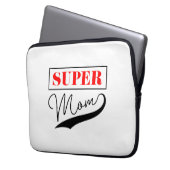 Super Mama Laptopschutzhülle (Vorderseite Links)