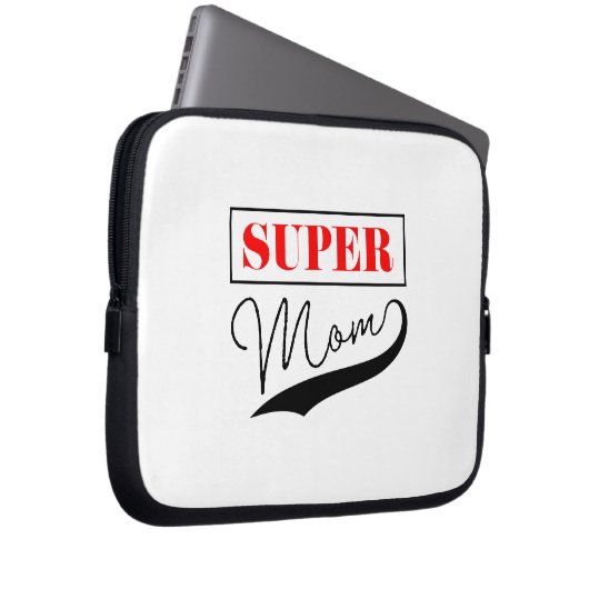 Super Mama Laptopschutzhülle (Vorne Rechts)