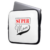 Super Mama Laptopschutzhülle (Vorderseite Links)