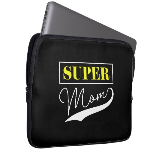 Super Mama Laptopschutzhülle (Vorne Rechts)
