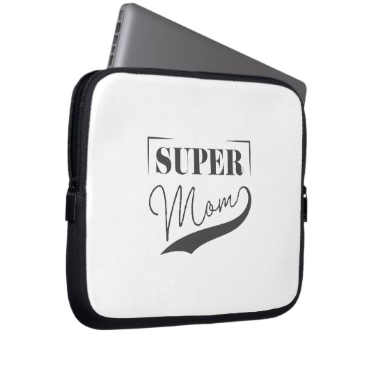 Super Mama Laptopschutzhülle (Vorne Rechts)