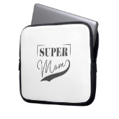 Super Mama Laptopschutzhülle (Vorderseite Links)