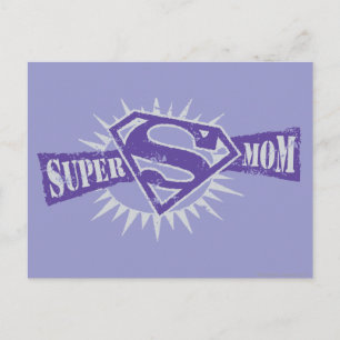 Super Mama Lila Sternexplosion Postkarte