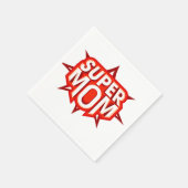 Super-Mama-Logo Napkins Serviette (Ecke)