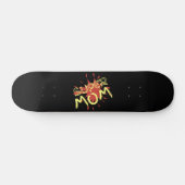 SUPER MAMA lustige Muttertagsgeschenk-Idee Skateboard (Horizontal)