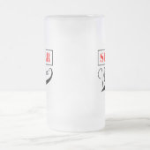Super Mama Mattglas Bierglas (Mittel)