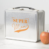 Super Mama Metall Brotdose (Beispiel)