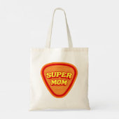 Super Mama Muttertag Tragetasche (Rückseite)