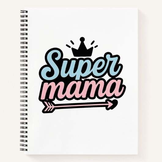 Super Mama Notizblock (Vorderseite)