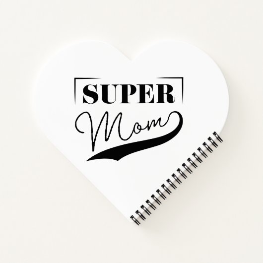 Super Mama Notizblock (Rückseite)