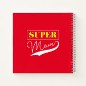 Super Mama Notizblock (Rückseite)
