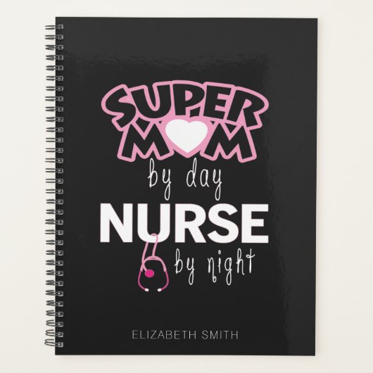 Super Mama Nurse Planer (Vorderseite)