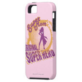 Super Mama Original Super Hero Case-Mate iPhone Hülle (Rückseite Links)