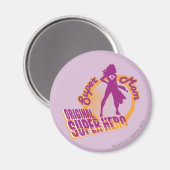 Super Mama Original Super Hero Magnet (Vorderseite/Rückseite)